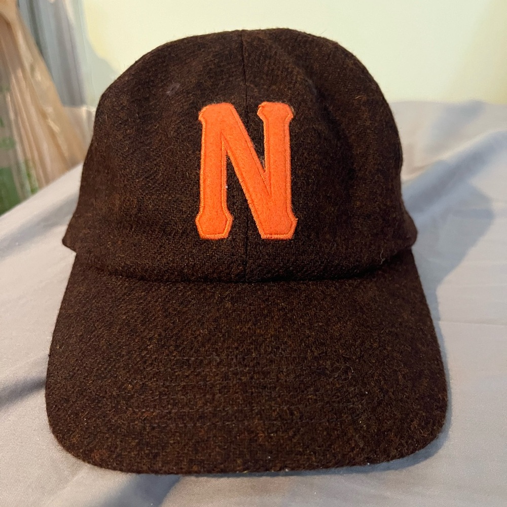 NOAH Logo Brown Cap with Orange Logo
